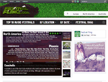 Tablet Screenshot of festivalfling.com